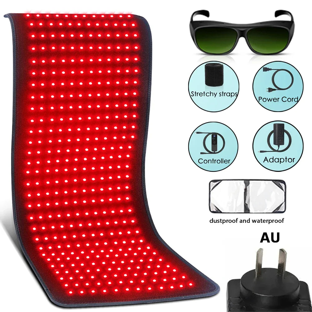 Redlight therapy heating pad