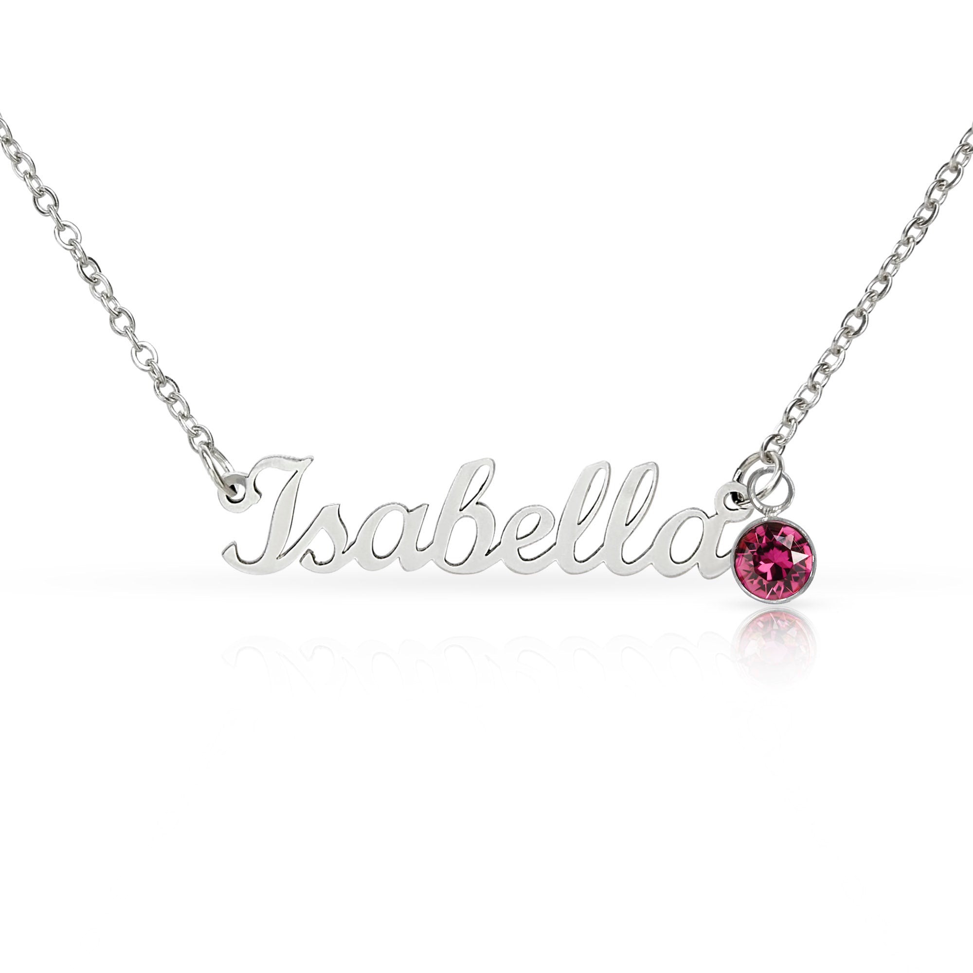 A Name Close to Your Heart – Personalized Birthstone Necklace