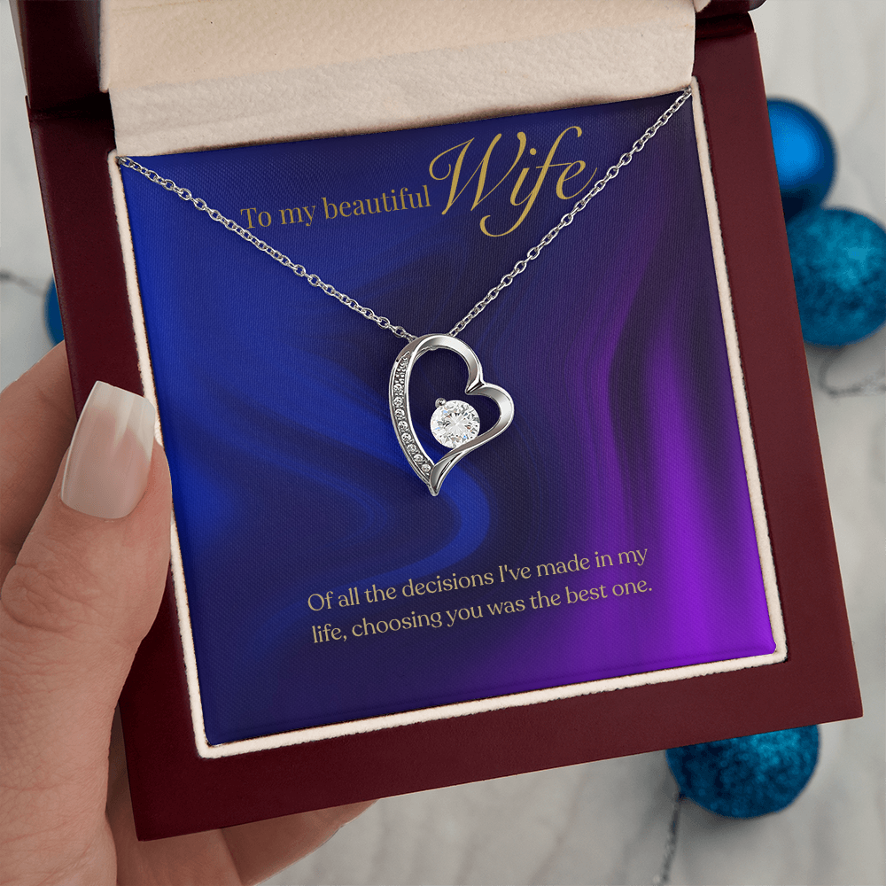 To My Wife – Forever Love Necklace