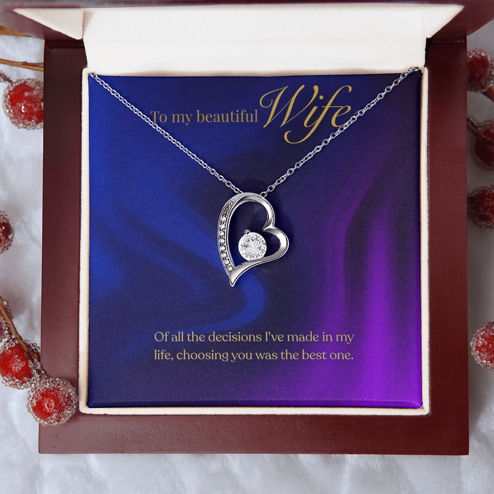 To My Wife – Forever Love Necklace