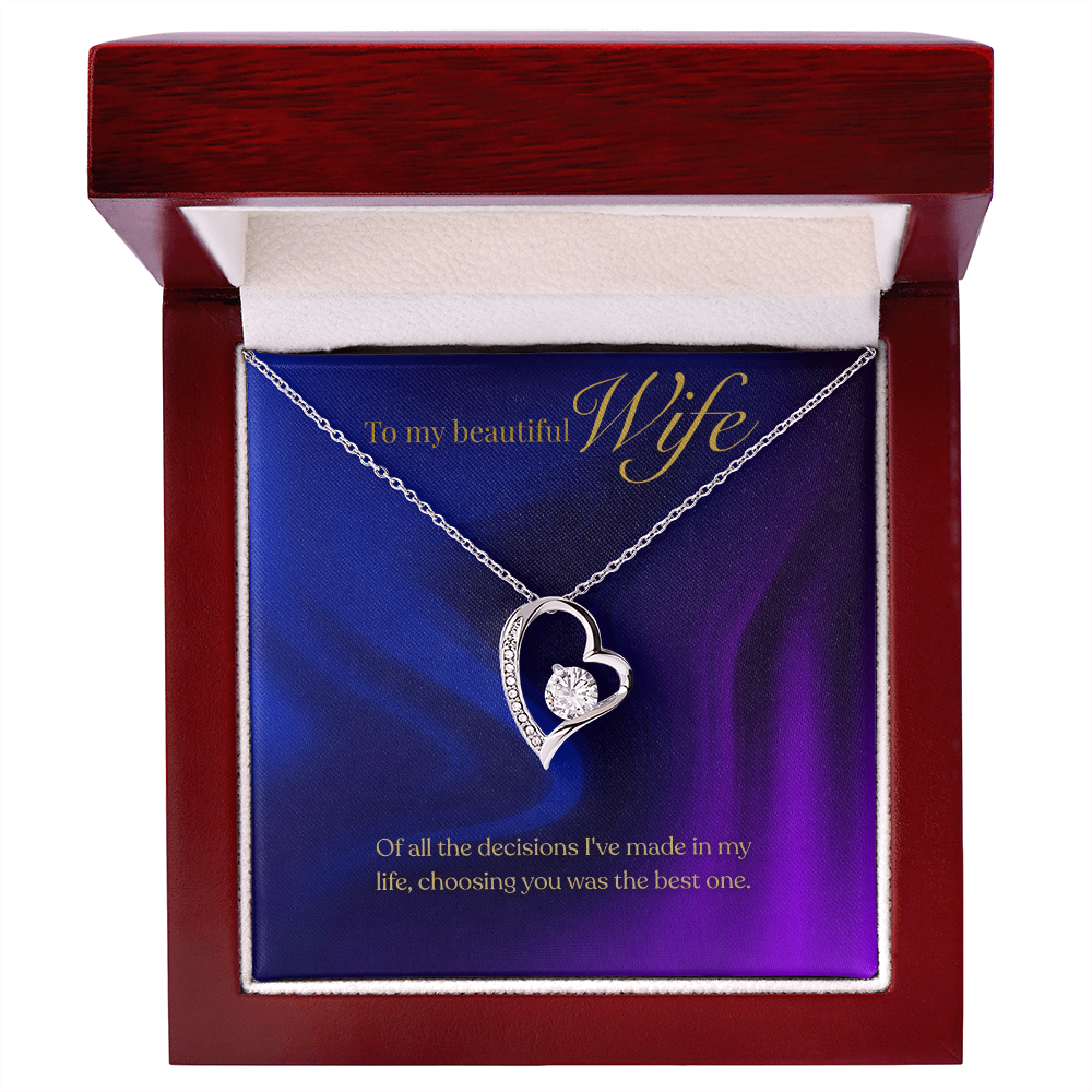 To My Wife – Forever Love Necklace