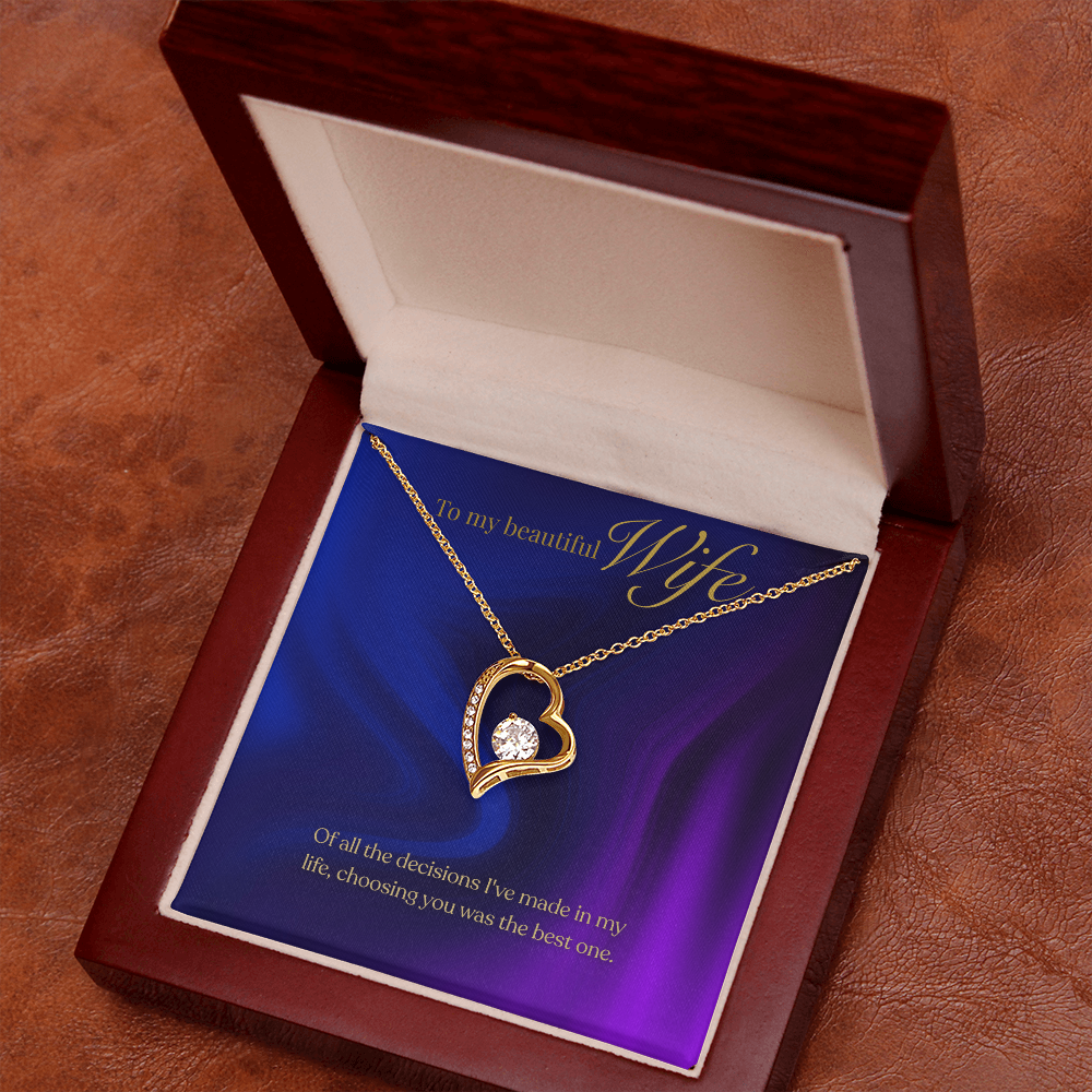 To My Wife – Forever Love Necklace