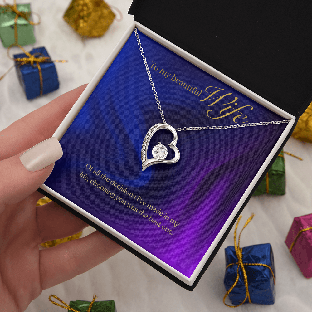 To My Wife – Forever Love Necklace