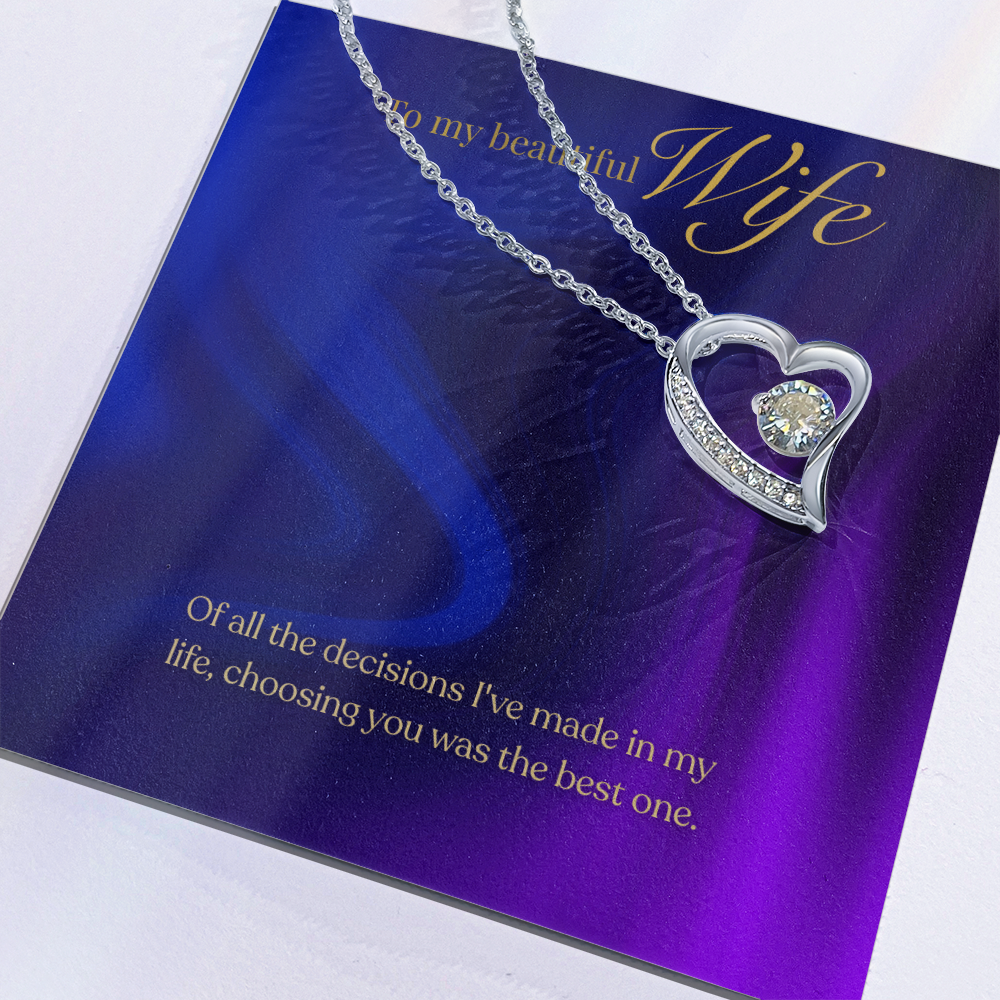 To My Wife – Forever Love Necklace